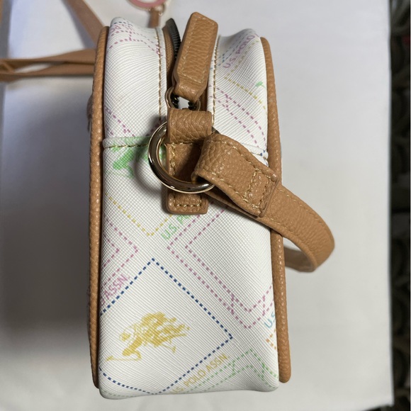NWOT U.S. POLO ASSN. Shoulder Bag Multi Color - Picture 4 of 10